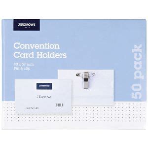 J.Burrows Convention Card Holders 10 Pack.